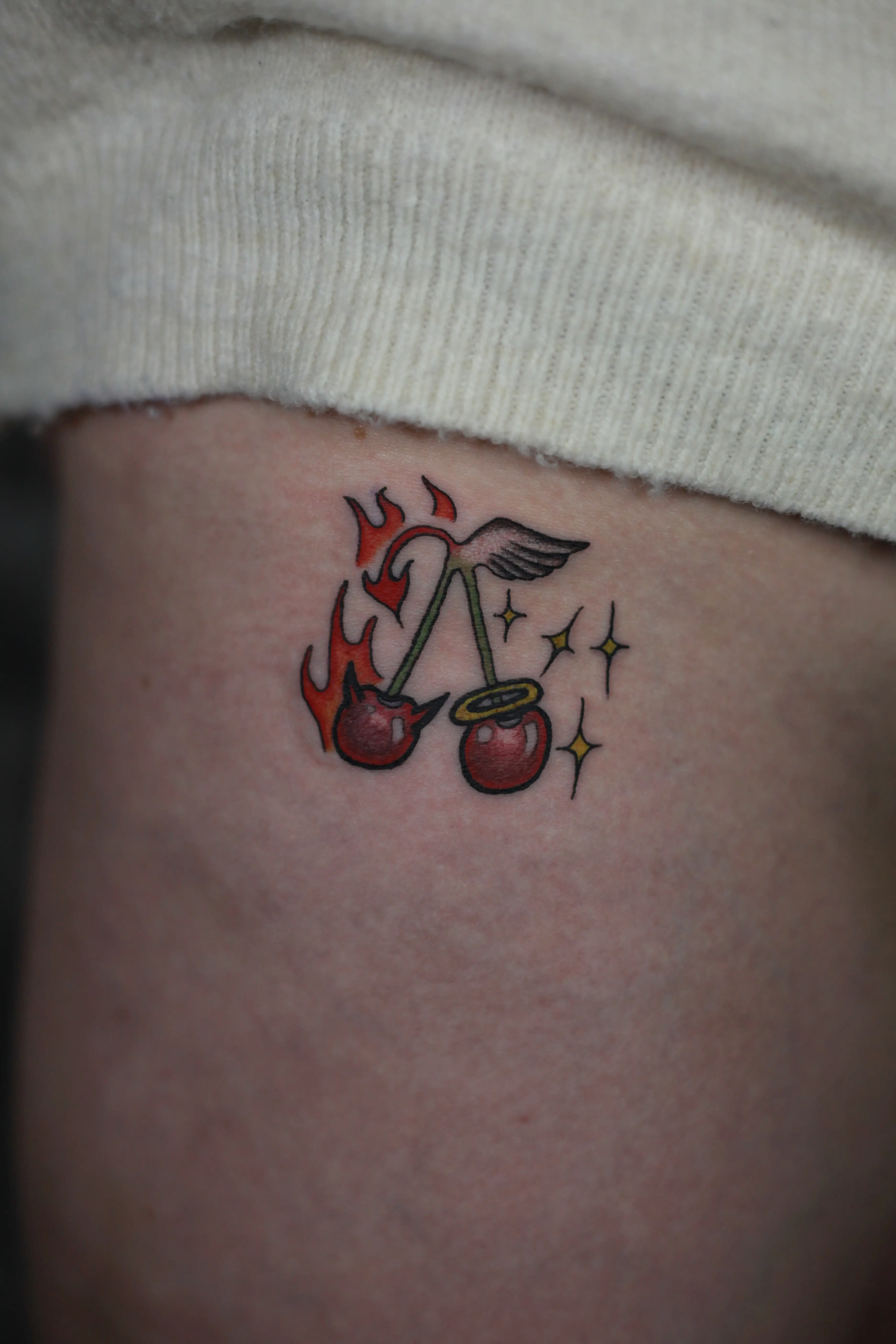 Tetovaža Trešnje  - Color - Eternal Art Tattoo Studio Loznica